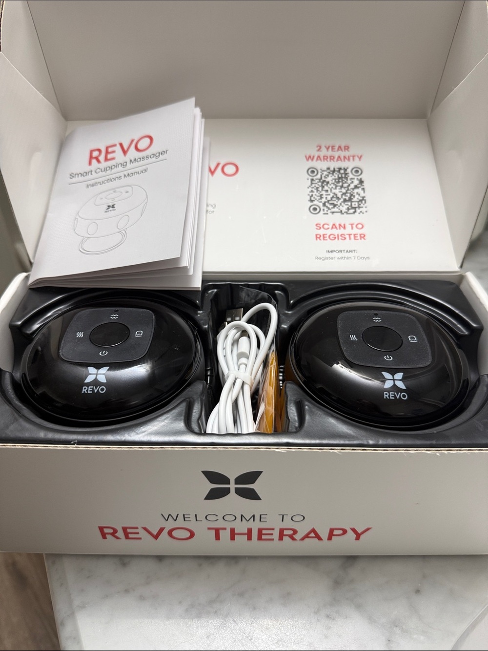 REVO Smart Cupping Massagers Pair
